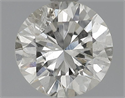 0.86 Carats, Round Diamond with Excellent Cut, G Color, SI2 Clarity and Certified by EGL