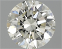 0.90 Carats, Round Diamond with Excellent Cut, H Color, VS1 Clarity and Certified by EGL