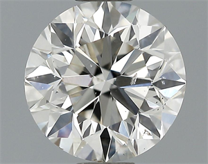 Picture of 0.90 Carats, Round Diamond with Excellent Cut, H Color, VS2 Clarity and Certified by EGL