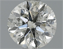 0.90 quilates, Redondo Diamante , Color H, claridad SI2 y certificado por EGL
