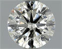 0.90 quilates, Redondo Diamante , Color H, claridad SI2 y certificado por EGL