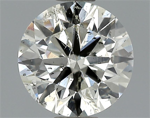 Picture of 0.90 Carats, Round Diamond with Very Good Cut, H Color, SI2 Clarity and Certified by EGL