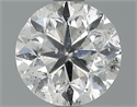 0.90 Carats, Round Diamond with Very Good Cut, E Color, SI2 Clarity and Certified by EGL
