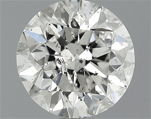 Picture of 0.90 Carats, Round Diamond with Very Good Cut, G Color, SI2 Clarity and Certified by EGL