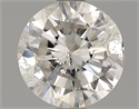 0.90 Carats, Round Diamond with Very Good Cut, G Color, SI2 Clarity and Certified by EGL