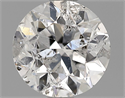 0.93 Carats, Round Diamond with Very Good Cut, F Color, SI2 Clarity and Certified by EGL