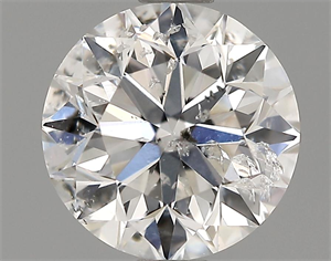 Picture of 0.91 Carats, Round Diamond with Very Good Cut, D Color, SI2 Clarity and Certified by EGL