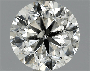 Picture of 0.90 Carats, Round Diamond with Very Good Cut, H Color, SI2 Clarity and Certified by EGL