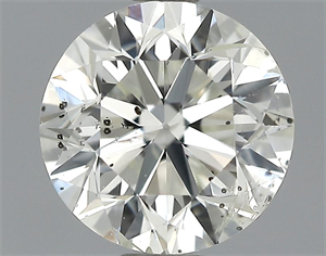 Picture of 0.90 Carats, Round Diamond with Excellent Cut, G Color, SI2 Clarity and Certified by EGL