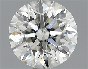 Picture of 0.93 Carats, Round Diamond with Very Good Cut, F Color, SI2 Clarity and Certified by EGL