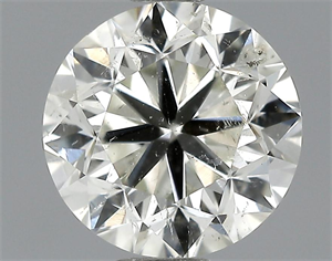 Picture of 0.90 Carats, Round Diamond with Very Good Cut, H Color, SI1 Clarity and Certified by EGL