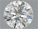 0.90 Carats, Round Diamond with Very Good Cut, E Color, SI1 Clarity and Certified by EGL