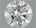 0.91 Carats, Round Diamond with Very Good Cut, D Color, SI2 Clarity and Certified by EGL