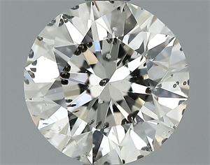 Picture of 0.90 Carats, Round Diamond with Excellent Cut, G Color, SI2 Clarity and Certified by EGL