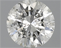 0.93 Carats, Round Diamond with Very Good Cut, F Color, SI2 Clarity and Certified by EGL