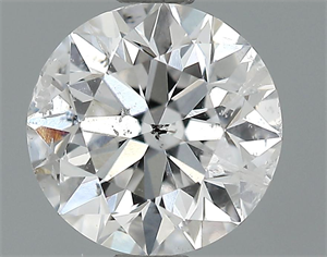 Picture of 0.90 Carats, Round Diamond with Very Good Cut, D Color, SI2 Clarity and Certified by EGL