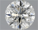 0.90 quilates, Redondo Diamante , Color E, claridad SI2 y certificado por EGL