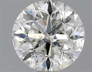 Picture of 0.90 Carats, Round Diamond with Very Good Cut, E Color, SI2 Clarity and Certified by EGL