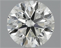 0.90 Carats, Round Diamond with Excellent Cut, G Color, VS1 Clarity and Certified by EGL