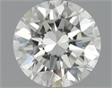 0.90 Carats, Round Diamond with Excellent Cut, F Color, VS1 Clarity and Certified by EGL