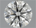 0.90 Carats, Round Diamond with Excellent Cut, G Color, VS1 Clarity and Certified by EGL