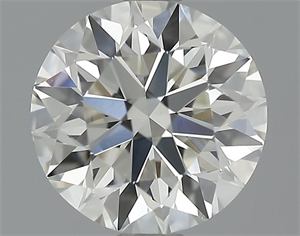 Picture of 0.90 Carats, Round Diamond with Excellent Cut, G Color, VVS2 Clarity and Certified by EGL
