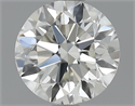 0.90 Carats, Round Diamond with Excellent Cut, F Color, VS1 Clarity and Certified by EGL