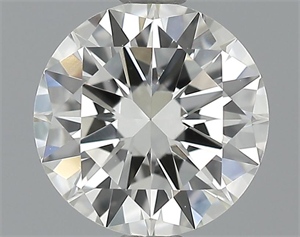 Picture of 0.92 Carats, Round Diamond with Excellent Cut, H Color, VVS2 Clarity and Certified by EGL