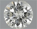 0.90 Carats, Round Diamond with Excellent Cut, H Color, VS2 Clarity and Certified by EGL