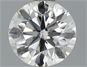 0.91 Carats, Round Diamond with Excellent Cut, G Color, VVS2 Clarity and Certified by EGL