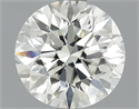 0.93 quilates, Redondo Diamante , Color G, claridad VVS1 y certificado por EGL