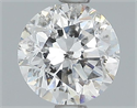 1.06 Carats, Round Diamond with Very Good Cut, D Color, SI2 Clarity and Certified by EGL
