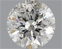 1.11 quilates, Redondo Diamante , Color E, claridad SI2 y certificado por EGL