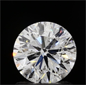 1.09 Carats, Round Diamond with Excellent Cut, D Color, SI2 Clarity and Certified by EGL