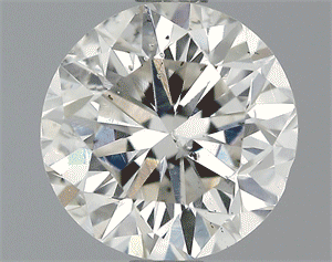 Picture of 1.03 Carats, Round Diamond with Excellent Cut, H Color, SI2 Clarity and Certified by EGL