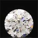 1.04 Carats, Round Diamond with Excellent Cut, E Color, SI2 Clarity and Certified by EGL