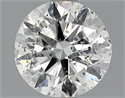 1.00 Carats, Round Diamond with Excellent Cut, E Color, SI2 Clarity and Certified by EGL