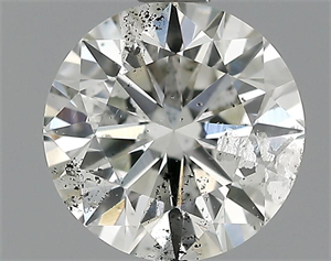 Picture of 1.05 Carats, Round Diamond with Excellent Cut, F Color, SI2 Clarity and Certified by EGL