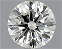 1.00 Carats, Round Diamond with Very Good Cut, H Color, SI1 Clarity and Certified by EGL