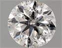 1.01 Carats, Round Diamond with Excellent Cut, F Color, SI2 Clarity and Certified by EGL