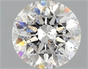 1.04 Carats, Round Diamond with Excellent Cut, E Color, SI2 Clarity and Certified by EGL
