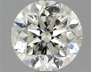 Picture of 1.01 Carats, Round Diamond with Very Good Cut, G Color, SI2 Clarity and Certified by EGL