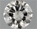 1.04 Carats, Round Diamond with Good Cut, H Color, SI2 Clarity and Certified by EGL