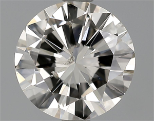 Picture of 1.04 Carats, Round Diamond with Good Cut, H Color, SI2 Clarity and Certified by EGL