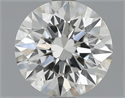 1.01 Carats, Round Diamond with Excellent Cut, F Color, VS2 Clarity and Certified by EGL
