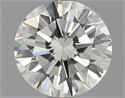 1.01 Carats, Round Diamond with Excellent Cut, H Color, VVS2 Clarity and Certified by EGL