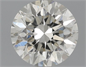 1.01 quilates, Redondo Diamante , Color I, claridad VVS1 y certificado por EGL