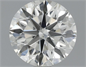 1.21 Carats, Round Diamond with Excellent Cut, F Color, VS2 Clarity and Certified by EGL