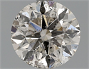 1.62 quilates, Redondo Diamante , Color I, claridad SI1 y certificado por EGL