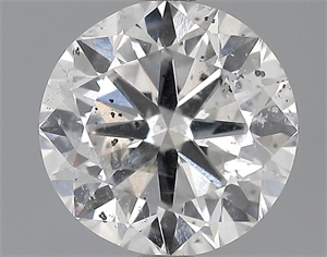Picture of 1.53 Carats, Round Diamond with Very Good Cut, D Color, SI2 Clarity and Certified by EGL